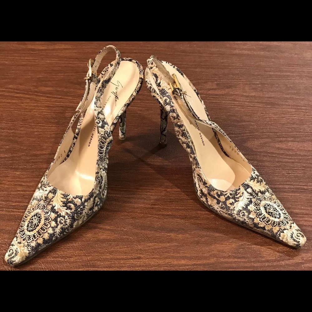 Giuseppe Zanotti Slingbacks Heels EU36 US 6